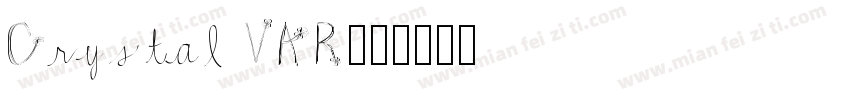 Crystal VAR字体转换